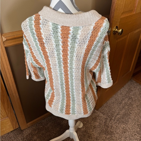 Love Riche Multicolor Striped Cardigan - Picture 2 of 4